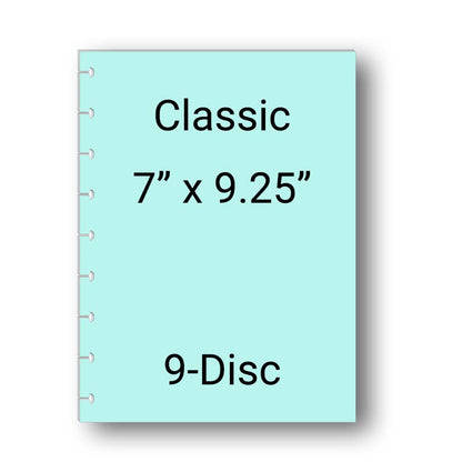 Classroom Checklist Refills for 9-Disc Medium Size (7 x 9.25 inches) Planners, Classic Teacher Planner Inserts FeroniArt Inserts Compatible with Happy Planner ARC and TUL