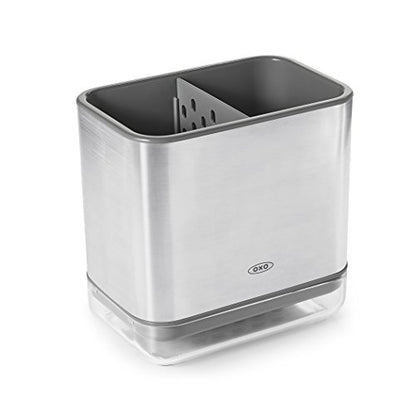 OXO Good Grips Stainless Steel Sink Organizer Caddy & Sponge Holder - color: Stainless Steel