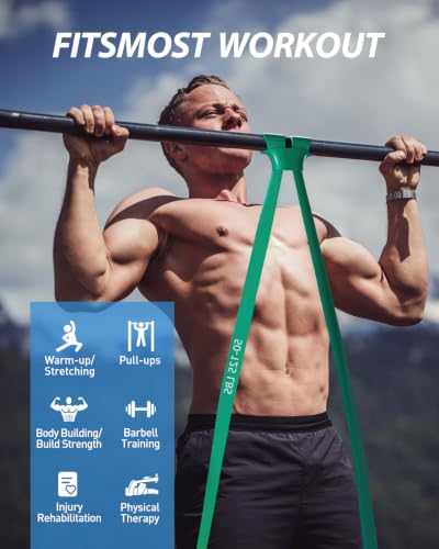 Dapofajo Resistance Bands for Working Out: 5-Level Anti-Snap Silicone Bands - color: Multicolor
