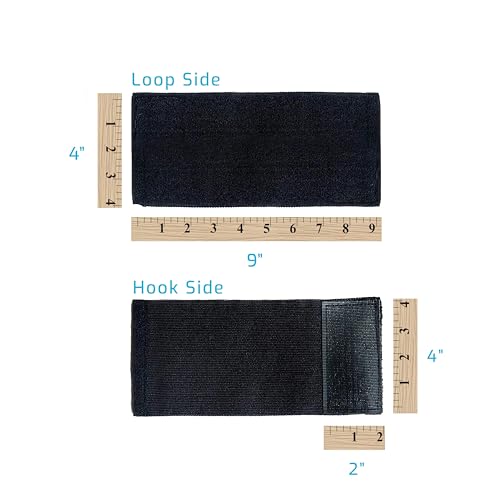Extender Strap - 4 x 9 Inches - Made in USA - Elastic Hook & Loop Extension - size: 4x9 Inch (Pack of 1)