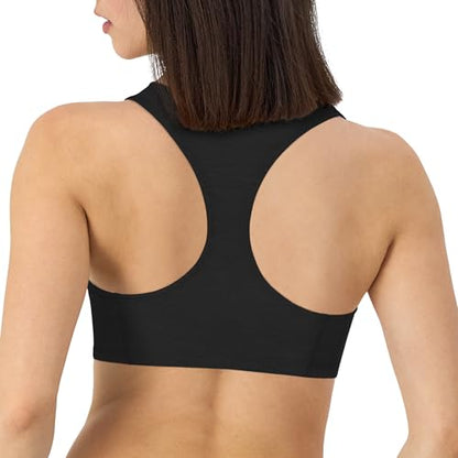 Hanes Women's Racerback Cotton T-Back Bralette (3 Pack) - color: Black/Spiced Fig/Terra Red, size: X-Small