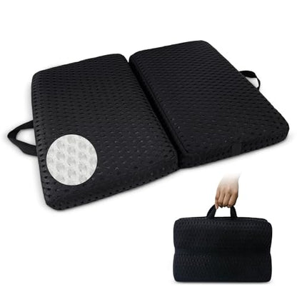 Portable Foldable Seat Cushion Soft Thick for Stadium Travel Camping Office - size: S--16.5" x 11.8" x 2"