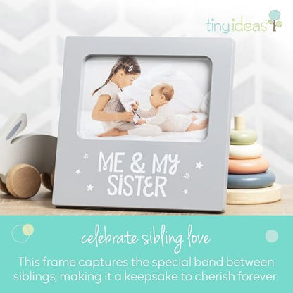 Me & My Sister Sibling Photo Frame - size: One Size, style: Me and My Sister Frame