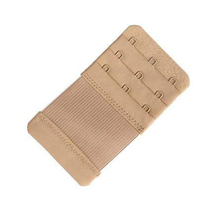 SAMGU Women's Bra Extenders 2 Hook/3 Hook/4 Hook/5 Hook/6 Hook Soft Stretchy - color: Skin Color