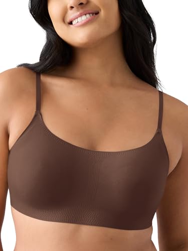 True Everybody by True & Co Women's Adjustable Strap Scoop Neck Bra - color: Chestnut, size: Medium