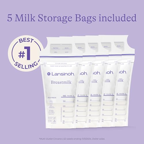 Lansinoh Breastmilk Storage Container with Quick-Freeze Tray