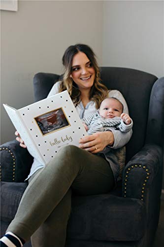 Pearhead Hello Baby First 5 Years Memory Book - color: Polka Dot Hello Baby Memory Book