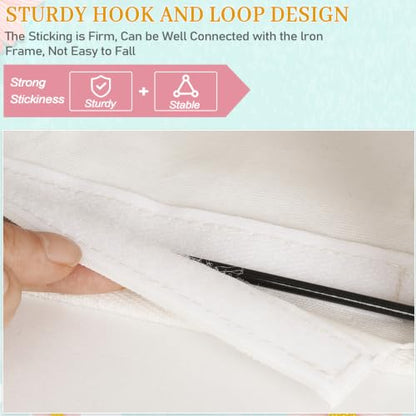 Bedside Caddy Bedside Storage Bag for Headboards/Bunk Bed - color: 1PC White