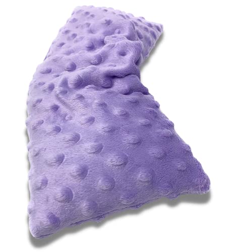 Large 14x5.5” Heating Pad & Cold Herbal Shoulder Wrap-Microwavable Heating & Cooling Neck Wrap- Hot Heated Pad with Moist Heat Therapy for Back Pain, Migraine Relief & Muscle Relaxation (Unscented)