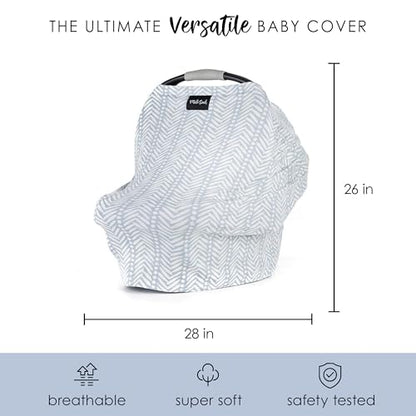 Milk Snob Original 5-in-1 Baby Nursing & Carseat Cover (Soho)