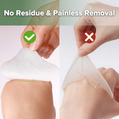 haakaa Hydrogel Pads with Lanolin, Cooling Relief for Sore Nipples, 8 PCS