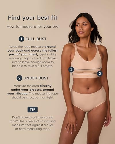 Harper Wilde Bliss Nursing Bralette, Maternity Bra for Women - color: Black, size: X-Small