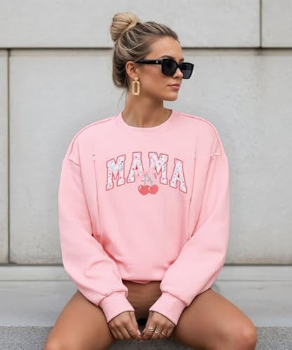 UNIQUEONE Nursing Sweatshirt Women Hidden Zip Breastfeeding Shirts - color: Pink, size: Small