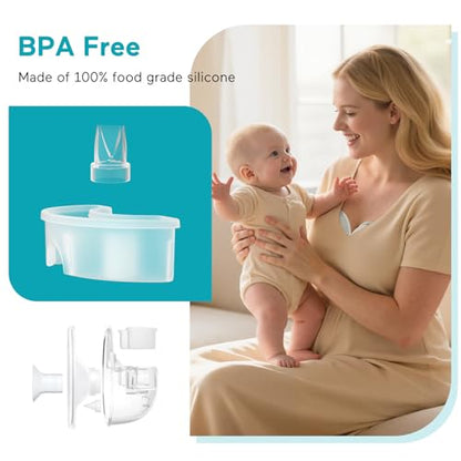 Paruu P16 Diaphragm & Valve Replacement, Only for P16 Wearable Breast Pump, 2 Pack Sets Original Accessories - size: 2 Pack Set
