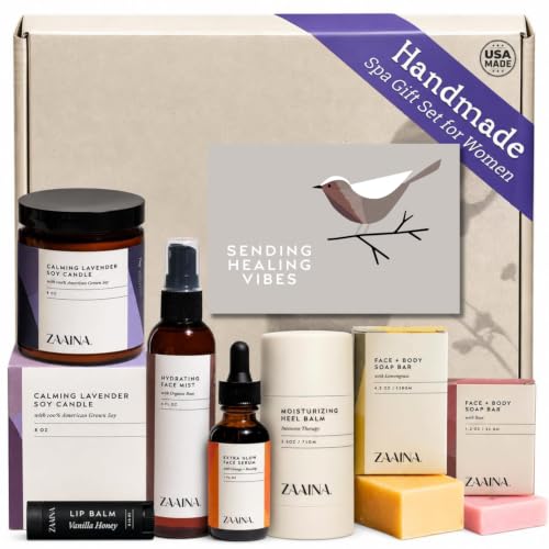 ZAAINA Healing Vibes Gift for Women | Sympathy Spa Gift Box | Self Care