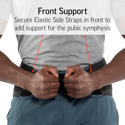OPTP Men’s Pelvic Support Belt by Diane Lee – SI Joint Belt, Small - size: Small (Pant Size 30-32)