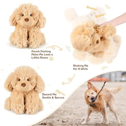 SuzziPals Heatable & Coolable Golden Retriever Stuffed Animal Heating Pad - style: Golden Retriever