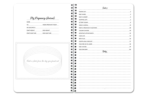 BookFactory Pregnancy Journal, Wire-O, 100 Pages