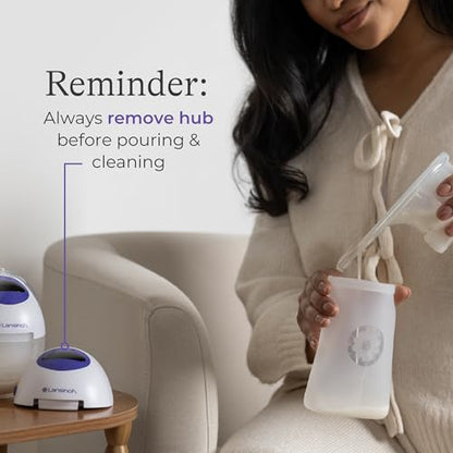Lansinoh DiscreetDuo Flow Extra Pumping Set (New) - size: DiscreetDuo Extra Pumping Set (New)