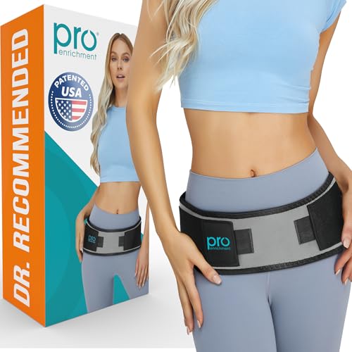 Sacroiliac Hip Belt, SI Joint Belt for Women & Men Lower Back Support Brace