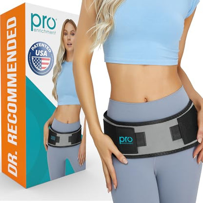Sacroiliac Hip Belt, SI Joint Belt for Women & Men Lower Back Support Brace
