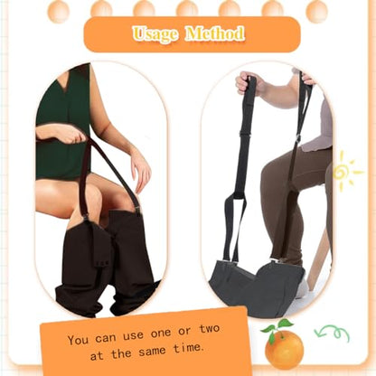 Adjustable Clip & Pull Dressing Aid for Elderly, Disabled & Pregnant Women – 2PCS Mobility Assist Tool for Pants