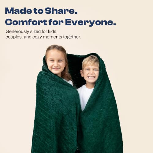 EverSnug Travel Blanket & Pillow 68x42 - Premium Ultra-Soft Microfleece 2 in 1 Compact & Packable Flight Blanket with Soft Bag Pillowcase, Hand Luggage Sleeve and Backpack Clip (Forest Green) - color: Forest Green