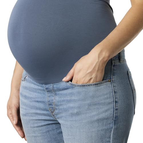 Levi Strauss Signature Gold Women's Maternity Comfort-Stay Bootcut Jeans - color: (New) Aromatic Air, size: Medium