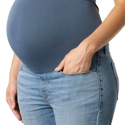 Levi Strauss Signature Gold Women's Maternity Comfort-Stay Bootcut Jeans - color: (New) Aromatic Air, size: Medium
