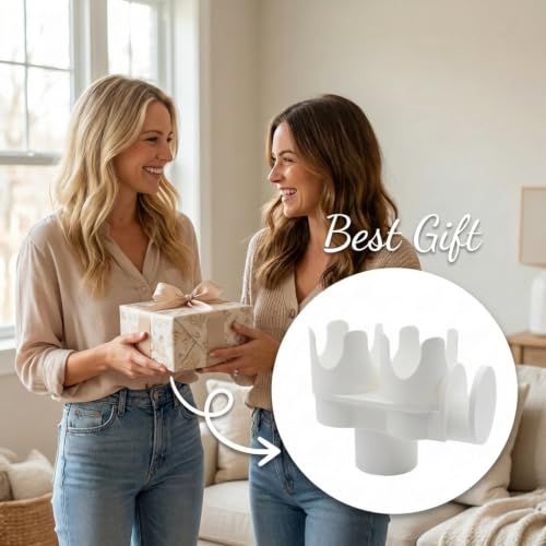 Breast Pump Caddy and Bottle Holder Attachment for Spectra S1 S2, White - color: White