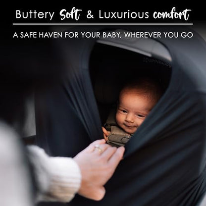Milk Snob Original 5-in-1 Luxe Cover (Onyx) - color: Black