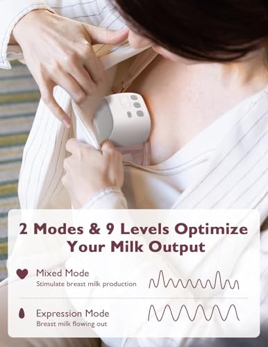 Momcozy S9 Pro Wearable Breast Pump Hands-Free, 24mm, 1 Pack, Gray - size: 24mm (1-Pack)