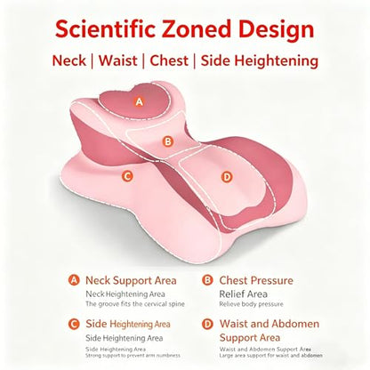 Intimacy Positioning Wedge for Couples – Memory Foam Hip Lift Cushion - color: Dark Gray