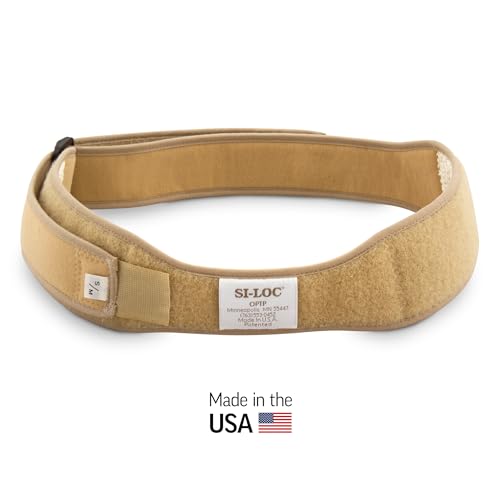 OPTP SI-LOC, SI Joint Support Belt for Women and Men – Small/Medium - size: Small/Medium (Pack of 1)