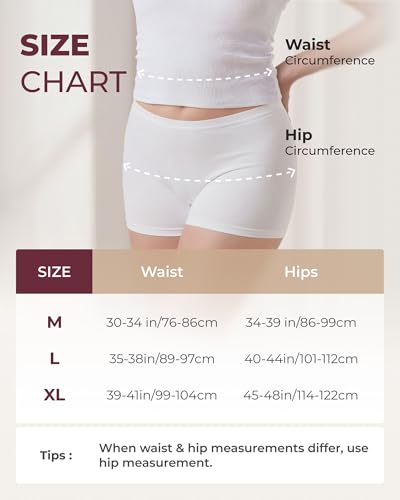 Momcozy 7-Pack 100% Cotton Disposable Postpartum Underwear, Wide Gusset - color: White, size: X-Large