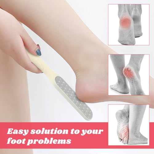 4Pcs 13.38" Toe Cleaning Brush with 1 Double Side Foot File