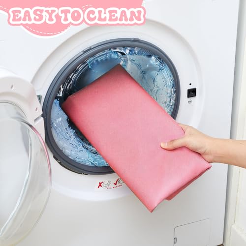 Marsui Dog Playpen Bottom Pad, Pink, Solid Color - color: Pink, style: Solid Color