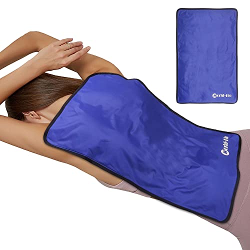 Extra Large Ice Pack for Full Back Injuries，23.2" x 14.5" - size: 23.2" x 14.5" Blue