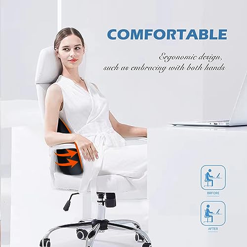 Super Cozy Lumbar Support Pillow for Car/Office Chair, 100% Memory Foam - color: Backsaver-two