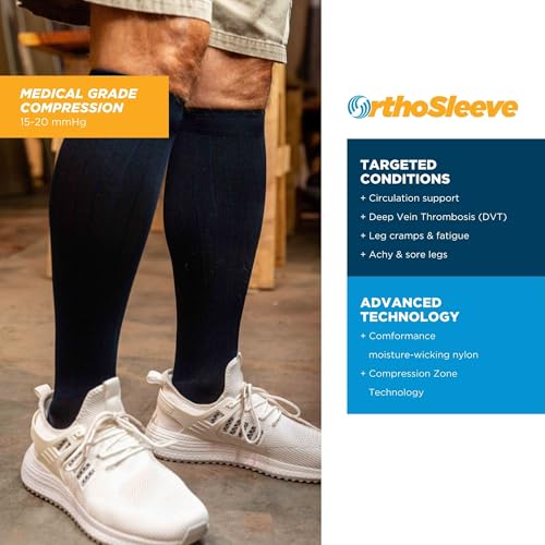 Medical Grade Compression Socks 15-20 mmHg - color: Purple w/Stripes, size: Small