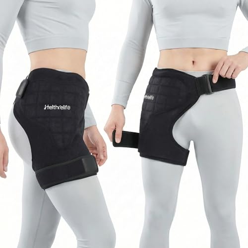 Hip Ice Pack with 2-Layer Cooling Gel 45Min Therapy for Replacement Surgery - size: Universal