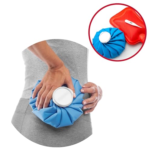 MUELLER Sports Medicine Reusable Ice Pack, 9" Bag, Cold Bag for Injuries and Pain Relief, Cold Therapy, Blue