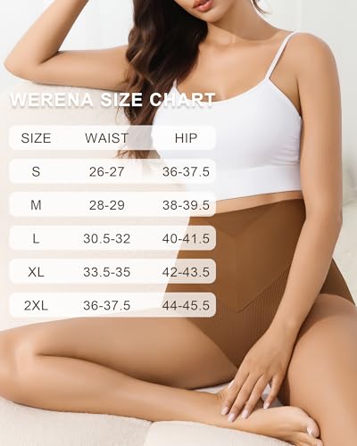 J-pone Tummy Control Underwear High Waisted Seamless Womens Underwear Full Coverage Butt Lifting Panties for Women 4 Pack - size: Medium