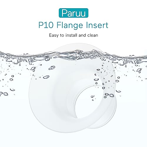Paruu P10 Flange Insert 24mm, Original Breast Pump Parts, Wearable Breast Pump Replacement Accessories, 2 Pack - size: 24mm