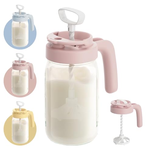 Papablic Breast Milk Pitcher, Formula & Baby Feeding Container, Pink - color: Pink
