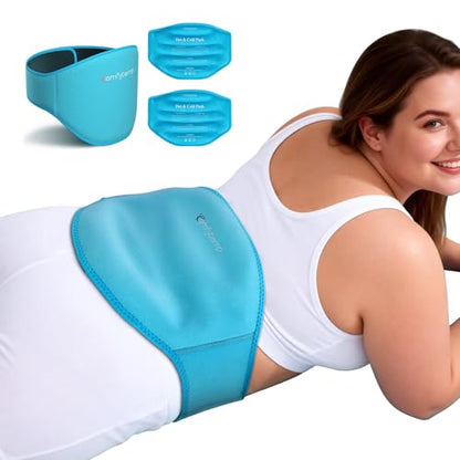 Comfytemp Extra Large Back Ice Pack for Lower Back Pain, Sciatica Relief - color: Blue-large Back Ice Pack-2 Gel Packs