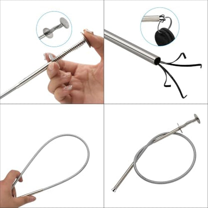 24-Inch Flexible Grabber Claw Tool with Mechanical Fingers for Small Parts - style: 24 IN
