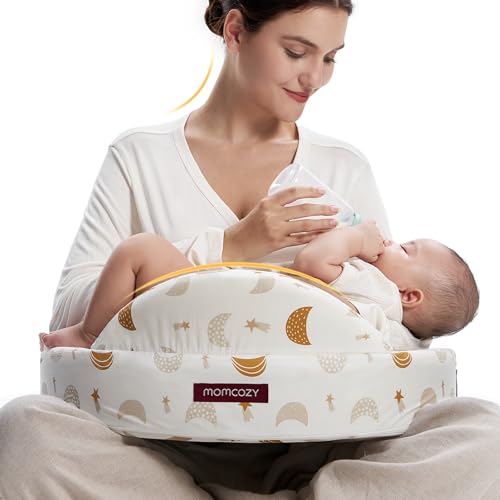 Momcozy Cozylite Nursing Pillow for Breastfeeding - Supportive Memory Foam - color: Starry Night