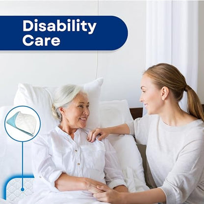 RMS Ultra Soft 4-Layer Washable and Reusable Incontinence Bed Pad, 24"x36" - size: 24 x 36 Inch