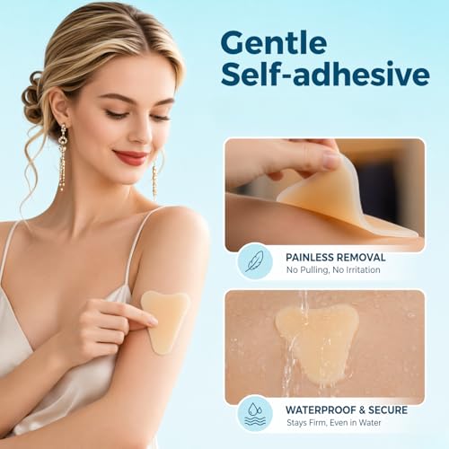 5-Pack Camel Concealer Toe for Women – Anti Camel Toe Underwear Insert, Reusable Silicone Cover Pad for Swimsuit, Yoga & Leggings, No-Bump Invisible Blocker